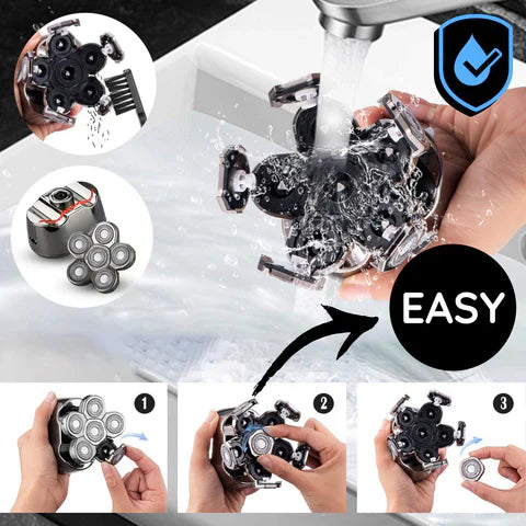 6-in-1 Grooming Kit for Hair, Beard & Body – Shave, Trim & Style Anywhere